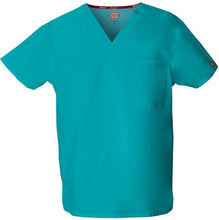 Load image into Gallery viewer, UNISEX ONE POCKET V NECK SCRUB TOP