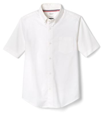 BOYS SHORT SLEEVE OXFORD SHIRT (6TH-8TH GRADE)