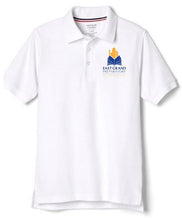 Load image into Gallery viewer, BOYS SHORT SLEEVE POLO W/LOGO (MIDDLE SCHOOL ONLY)