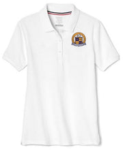 Load image into Gallery viewer, GIRLS SHORT SLEEVE POLO W/LOGO
