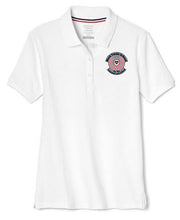 Load image into Gallery viewer, GIRLS SHORT SLEEVE POLO W/LOGO