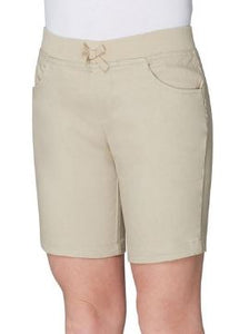 GIRLS PULL ON TIE FRONT SHORTS