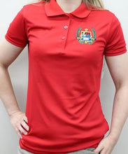 Load image into Gallery viewer, GIRLS SHORT SLEEVE PERFORMANCE POLO W/LOGO - ELEM