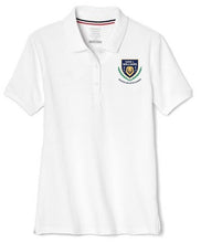 Load image into Gallery viewer, GIRLS SHORT SLEEVE COTTON POLO W/LOGO