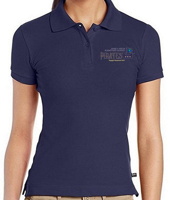 JUNIORS SHORT SLEEVE POLO W/LOGO