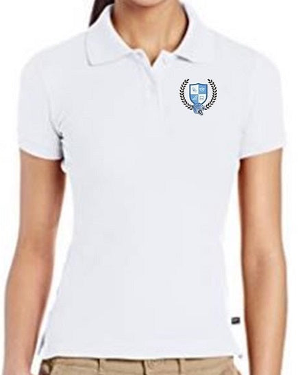JUNIORS SHORT SLEEVE POLO W/LOGO (REQUIRED)