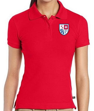 JUNIOR SHORT SLEEVE POLO W/LOGO (6TH-8TH GRADE)