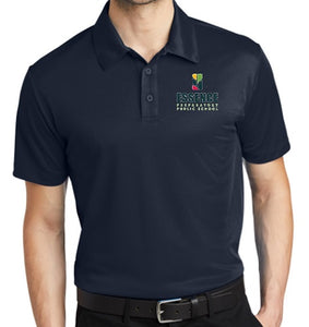 MENS SILK TOUCH PERFORMANCE POLO W/LOGO (STAFF ONLY)