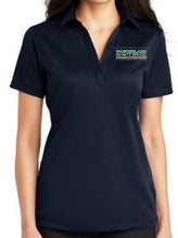 Load image into Gallery viewer, LADIES SHORT SLEEVE DRI FIT POLO W/LOGO (WONDERLAND PRIVATE SCHOOL STAFF)