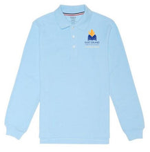 Load image into Gallery viewer, UNISEX LONG SLEEVE POLO W/LOGO (KINDER - 5TH GRADE)