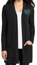 Load image into Gallery viewer, LADIES CONCEPT LONG POCKET CARDIGAN W/LOGO