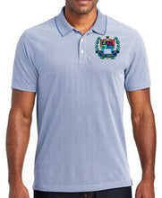 Load image into Gallery viewer, MENS POLY OXFORD PIQUE POLO W/LOGO