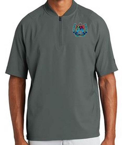 MENS CAGE SHORT SLEEVE 1/4 ZIP JACKET W/LOGO – Levines Stores