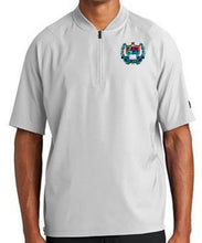 Load image into Gallery viewer, MENS CAGE SHORT SLEEVE 1/4 ZIP JACKET W/LOGO