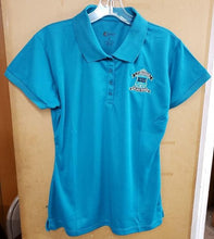 Load image into Gallery viewer, GIRLS SHORT SLEEVE POLO W/ LOGO