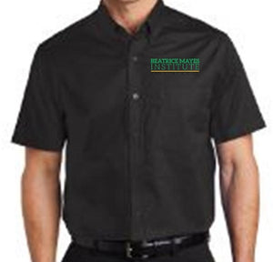 MENS SHORT SLEEVE OXFORD W/LOGO (BEATRICE MAYES INSTITUTE STAFF)