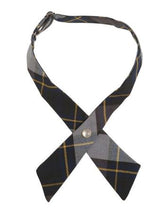 Load image into Gallery viewer, GIRLS ADJUSTABLE PLAID CROSS TIE