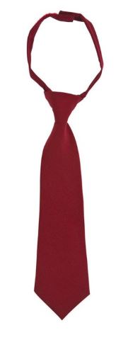 BOYS ADJUSTABLE SOLID TIE