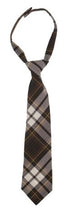 Load image into Gallery viewer, BOYS ADJUSTABLE PLAID LONG TIE