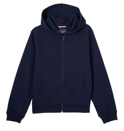 BOYS ZIP FLEECE HOODIE
