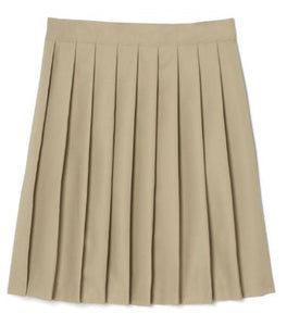GIRLS FRONT PLEATED TAB SKIRT