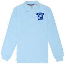 Load image into Gallery viewer, UNISEX LONG SLEEVE POLO W/LOGO