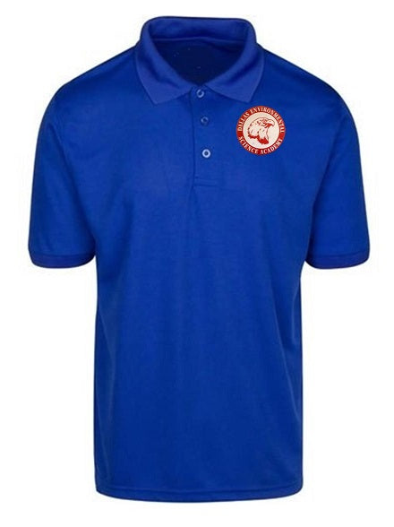 UNISEX YOUTH SHORT SLEEVE DRI-FIT POLO W/LOGO (7TH GRADE)