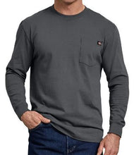 Load image into Gallery viewer, MENS LONG SLEEVE CREW NECK POCKET T-SHIRT
